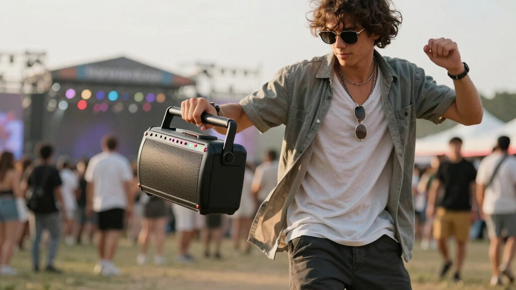 music festival portable speakers