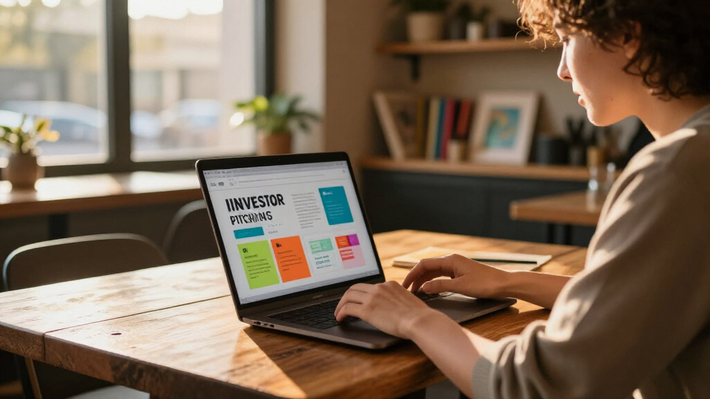 investor pitch deck templates