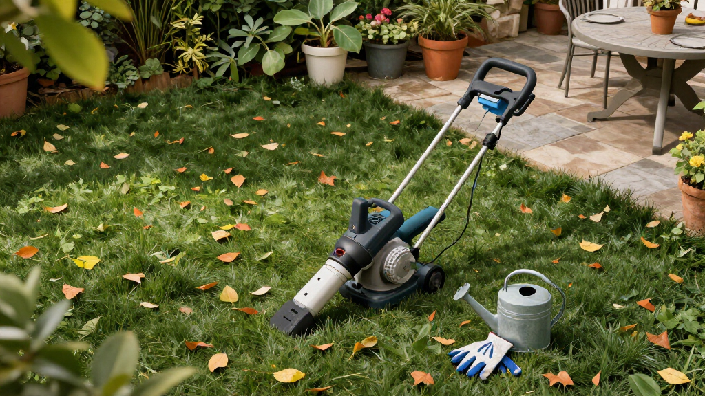 cordless leaf blowers for yard cleanup