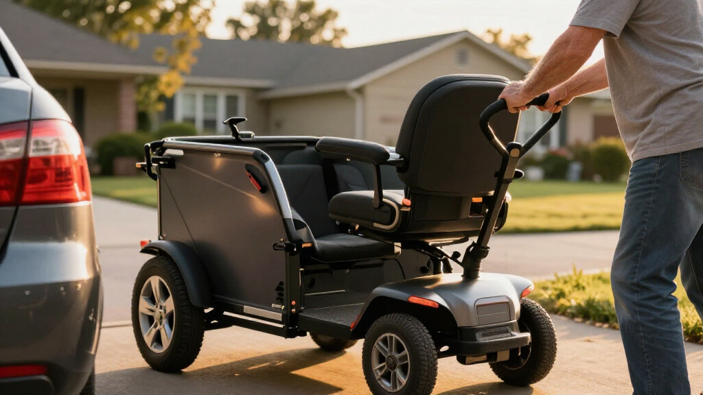 mobility scooter trailer for transport heavy duty
