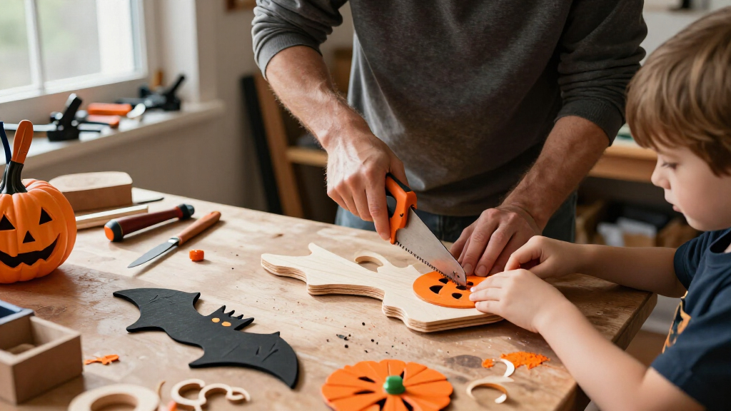 Halloween woodworking kits