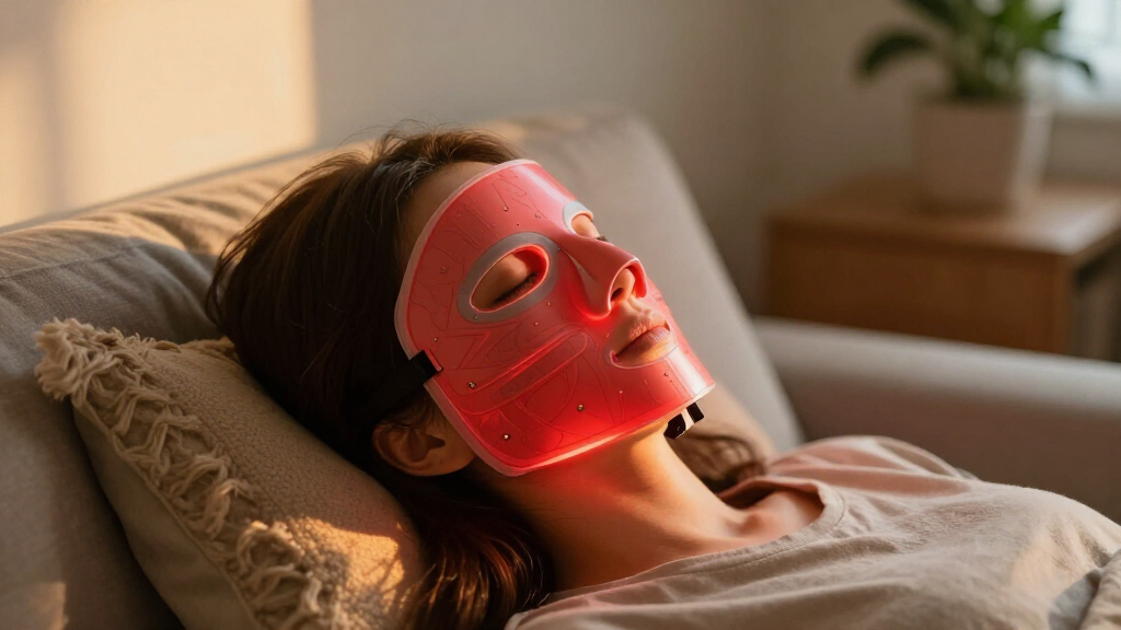 red light therapy mask