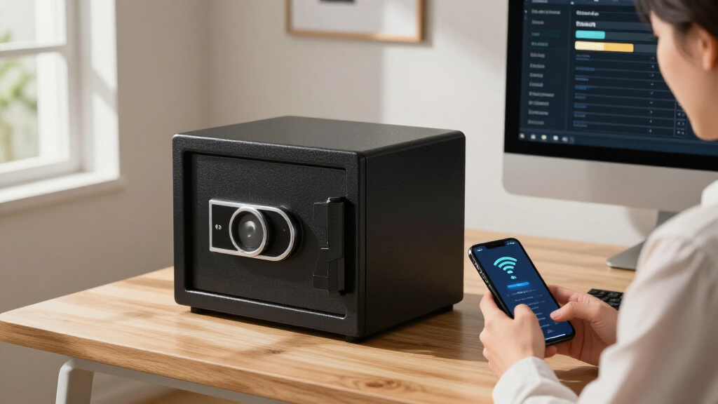 best smart safe with WiFi alerts and audit logs