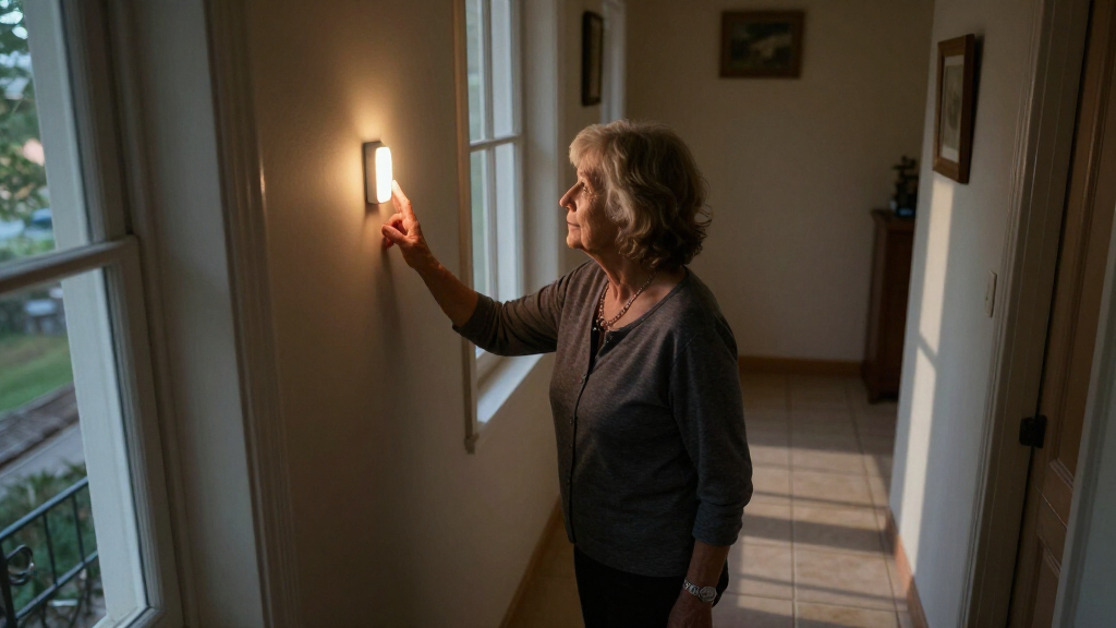 motion activated lights for elderly
