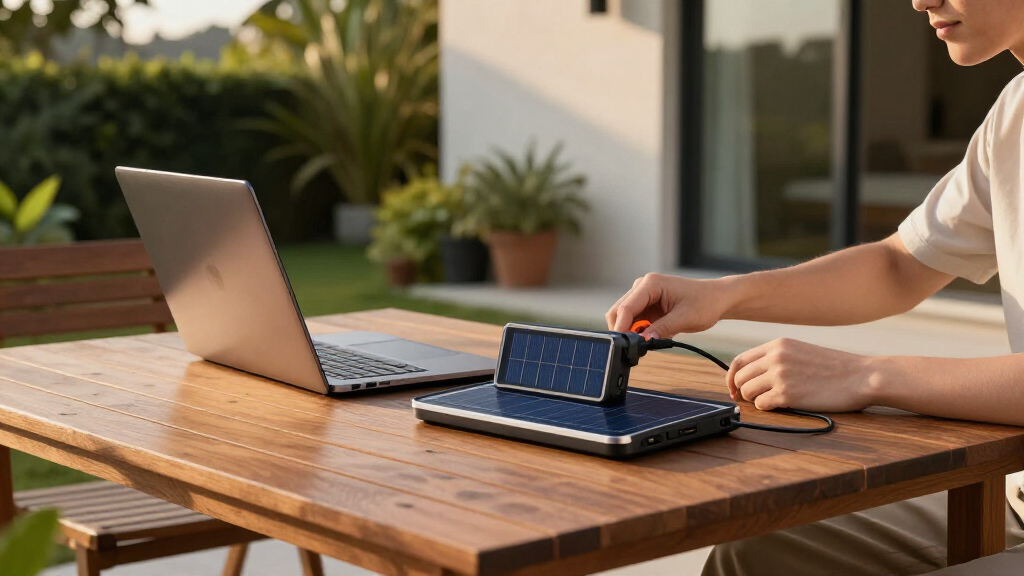 solar-powered laptop chargers