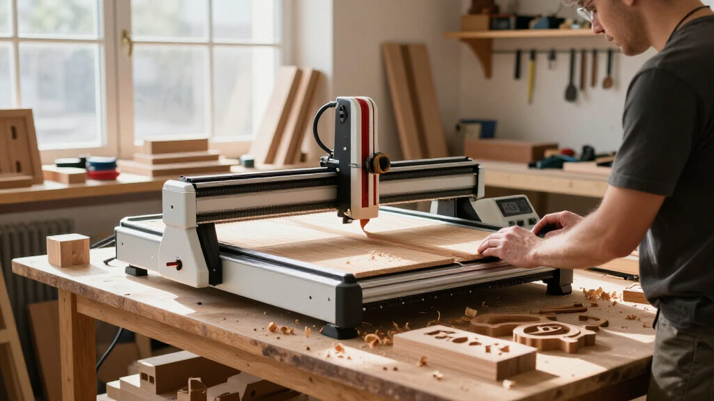 deskcnc machine for woodworking