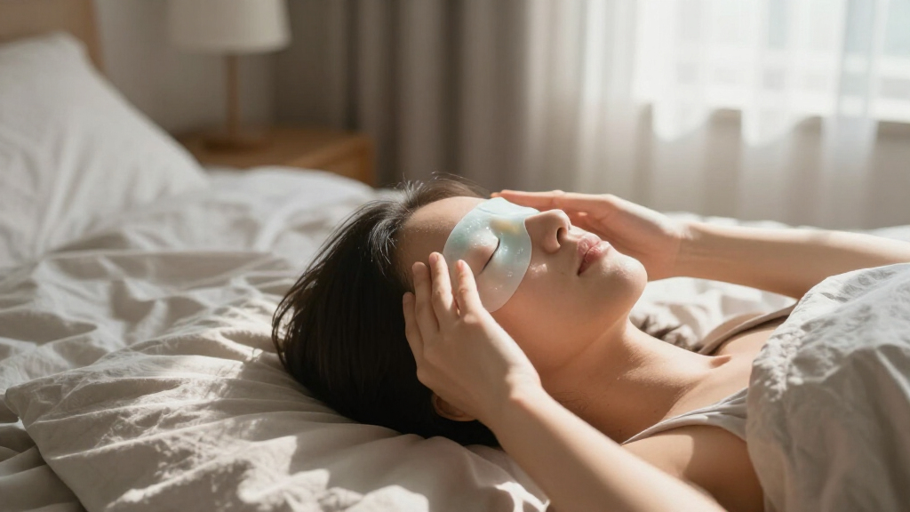 gel ice eye mask puffy eyes
