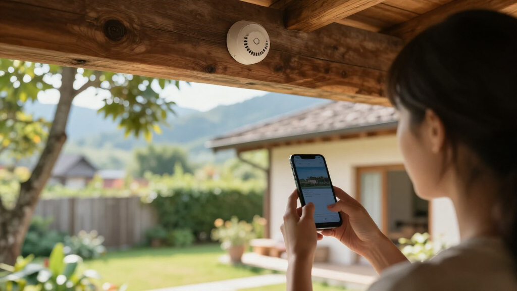 smart smoke detector for vacation rental
