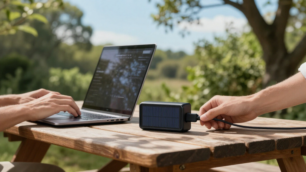 solar-powered laptop chargers