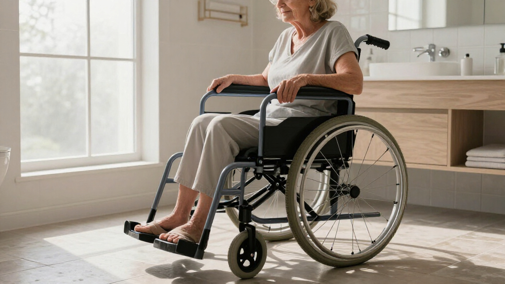 best rolling shower wheelchairs for disabled adults