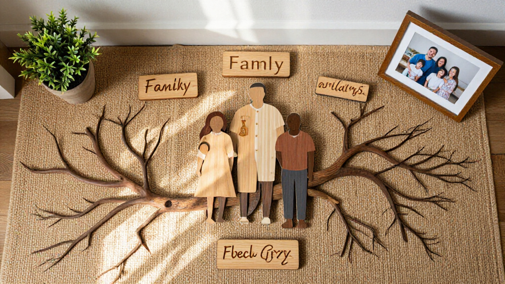 best family roots wall decor with names