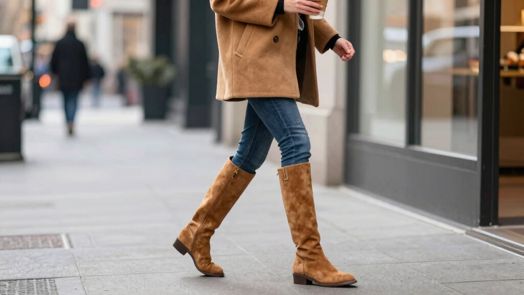best knee-high suede boots
