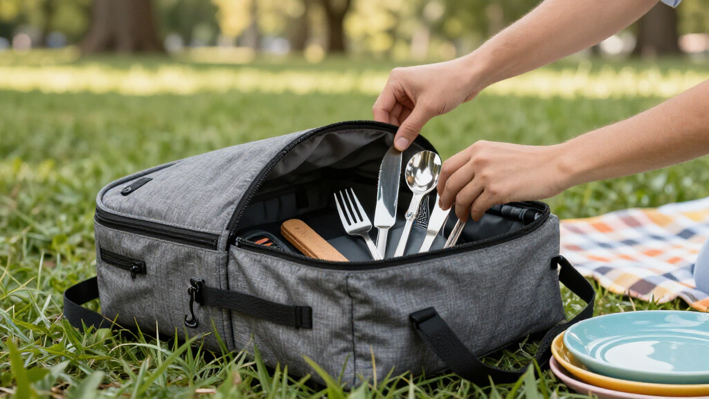 outdoor picnic backpack sets