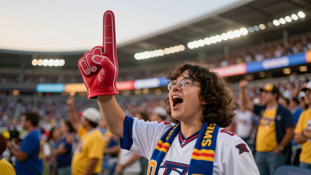 soccer fan merchandise