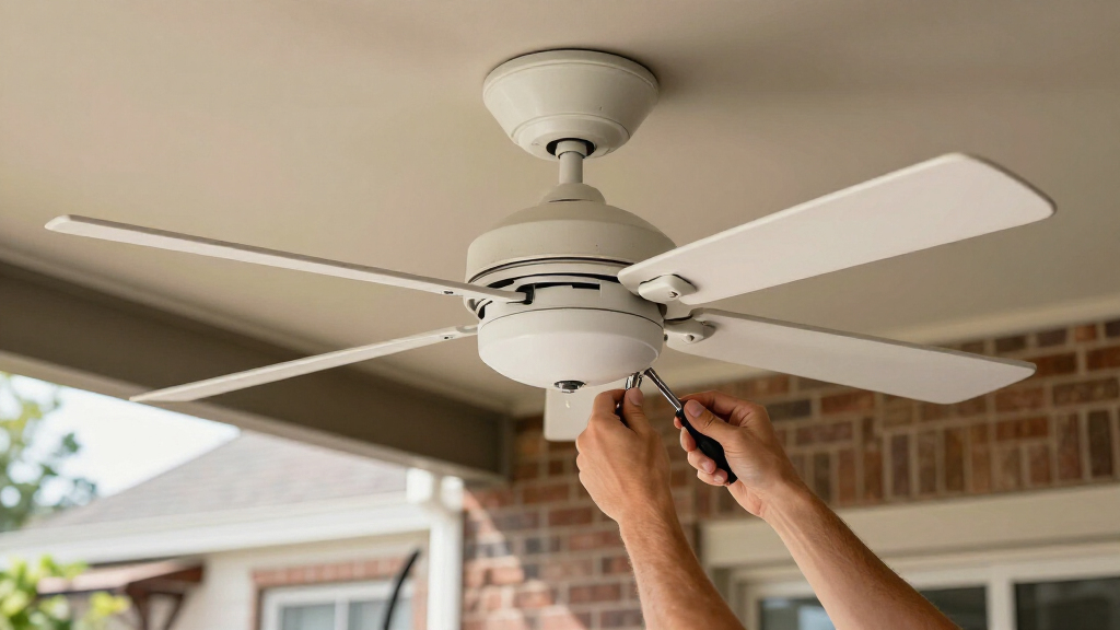 ceiling fan outdoor