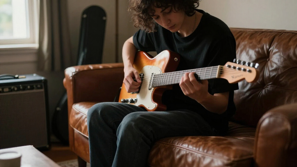 electric guitars