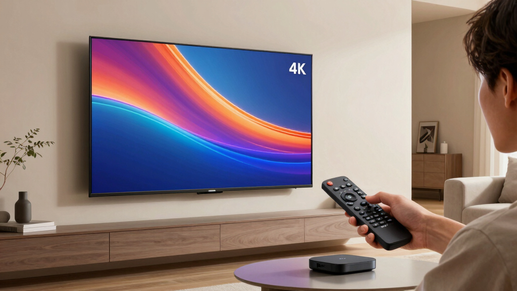 large screen 4k smart TVs
