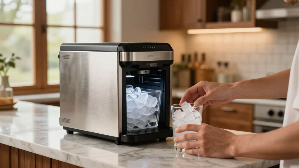 undercounter ice maker for home bar