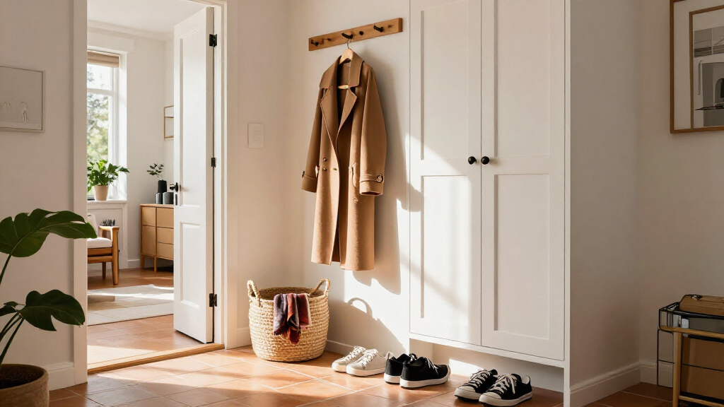 best entryway clothing storage