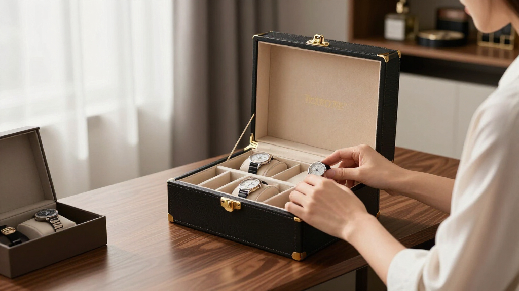 high end watch storage box