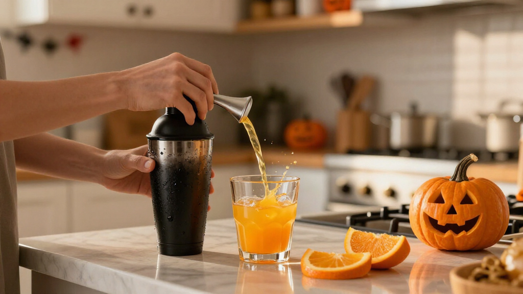 Halloween cocktail shakers