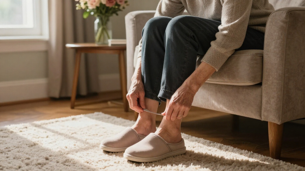slip on shoes for elderly woman