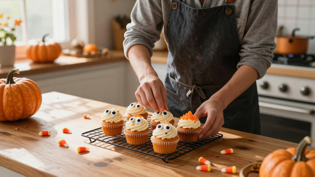 Halloween baking candy decorations