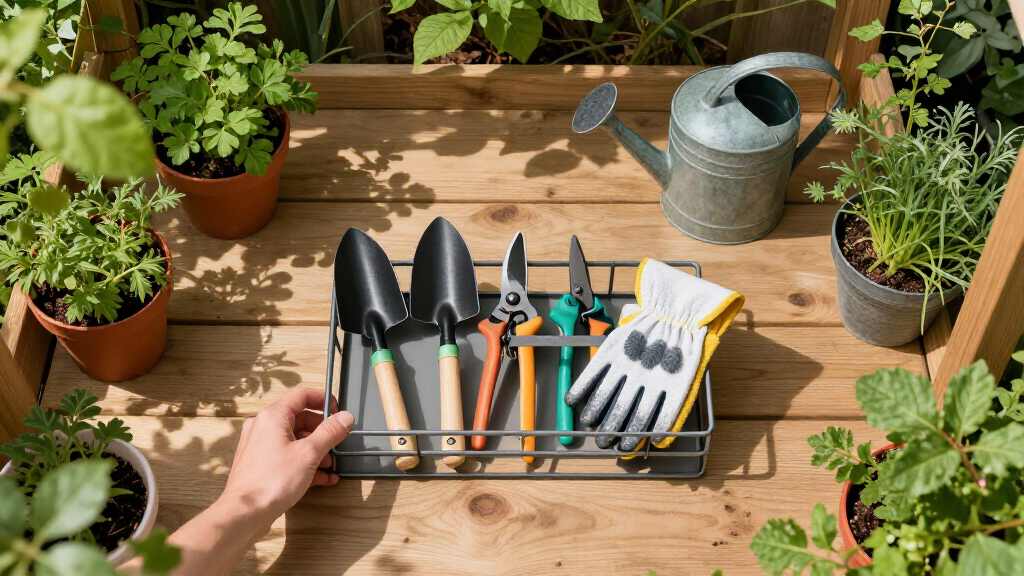 garden tool storage organizers
