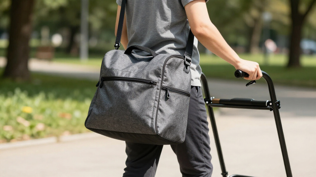 mobility bag walker pouch