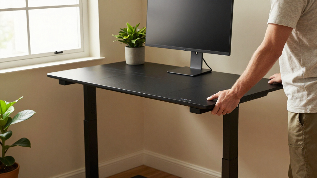 electric standing desks for small spaces