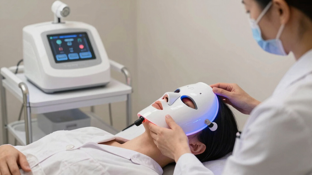 best led mask for post acne scars