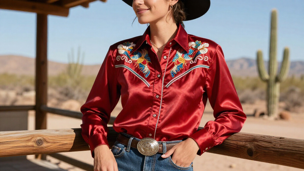 best satin cowboy shirts