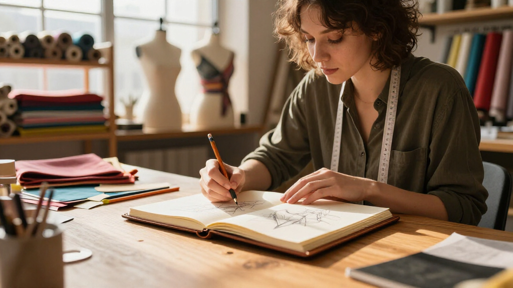 fashion design sketchbooks