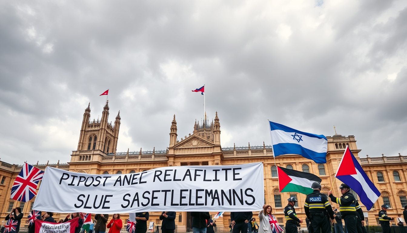 UK Takes Stand on Israeli Settlements: Import Ban and Sanctions Announced