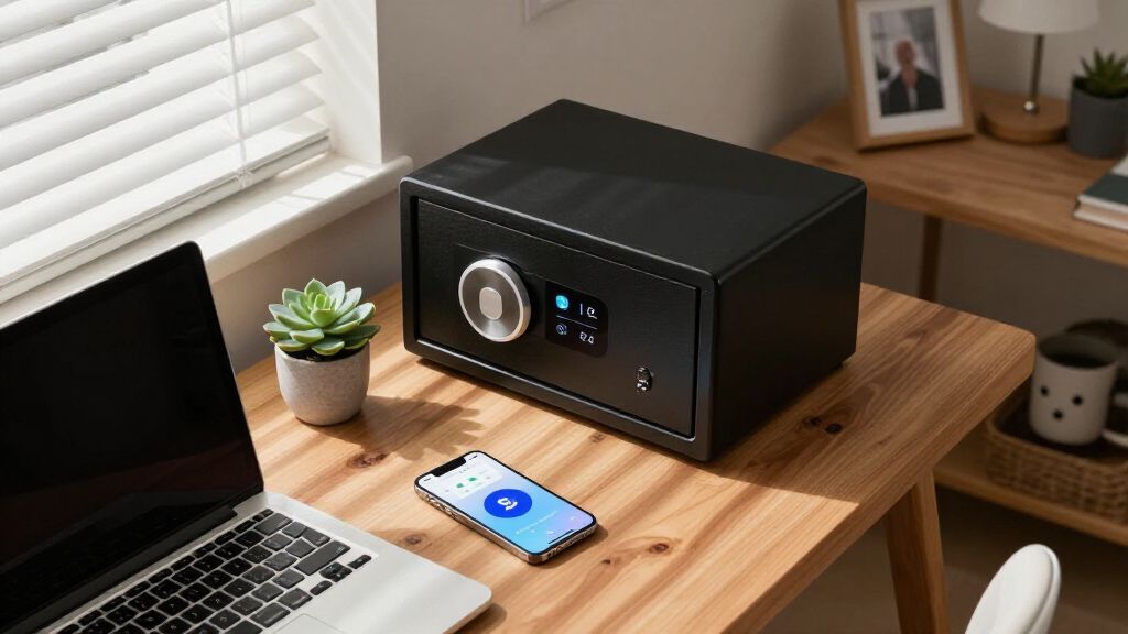 best smart safe with app alerts for home office valuables