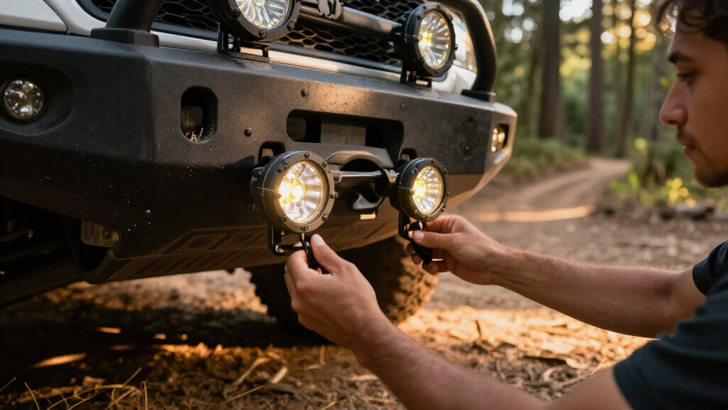 ditch lights pods for trail visibility