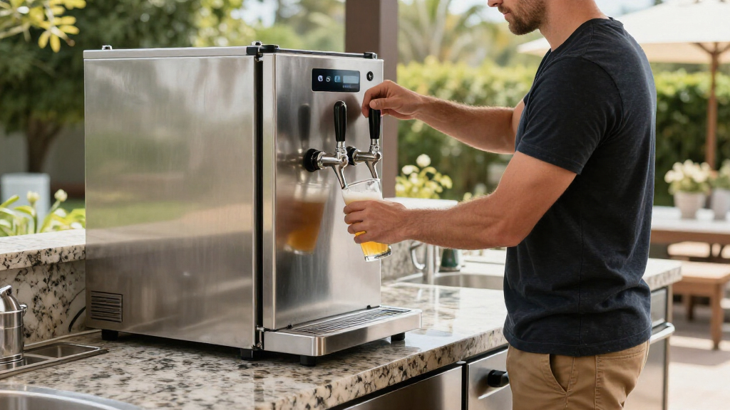 best built in kegerator for outdoor kitchen