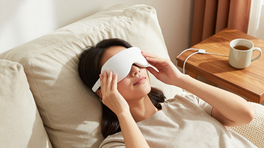 heated eye massagers