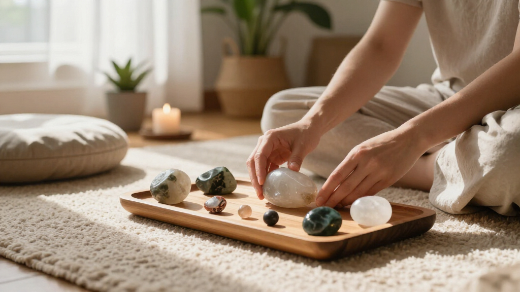 crystal healing sets