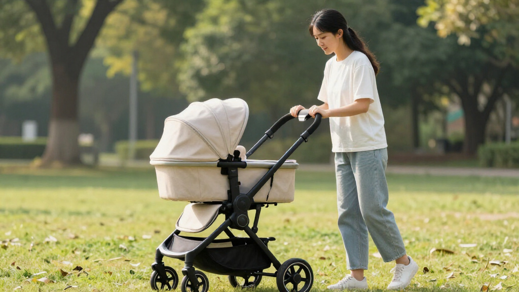full size strollers with bassinet option