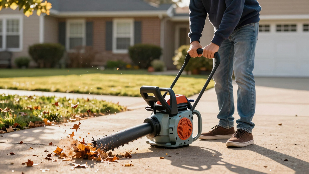 battery powered blowers for effortless yard cleanup