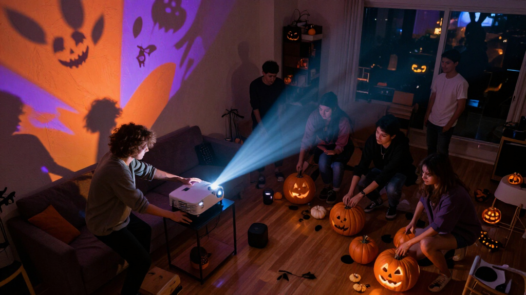 Halloween projector lights for parties