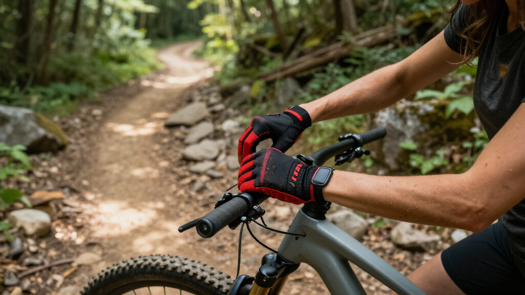 mountain biking gloves