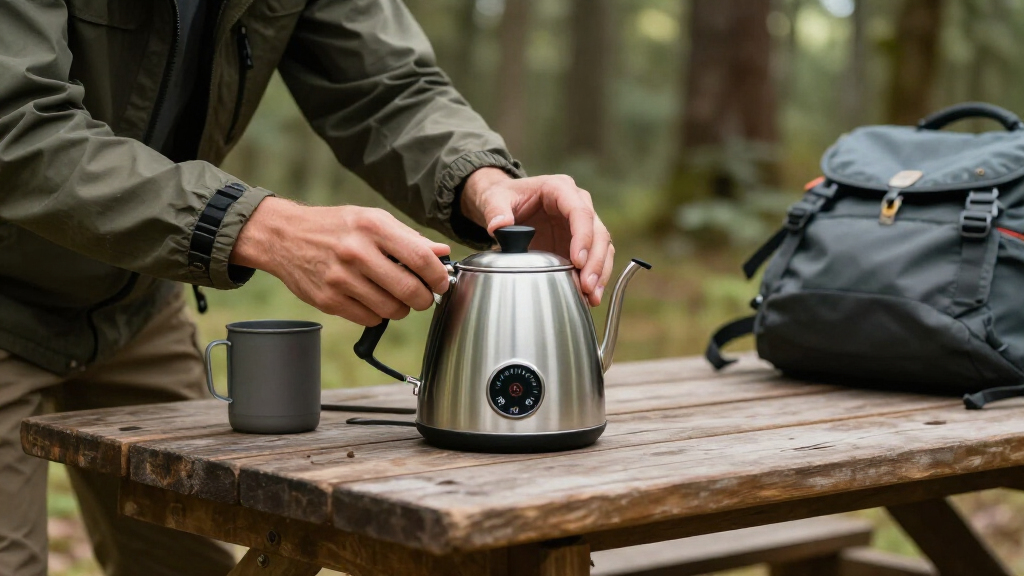 electric kettle with temperature control