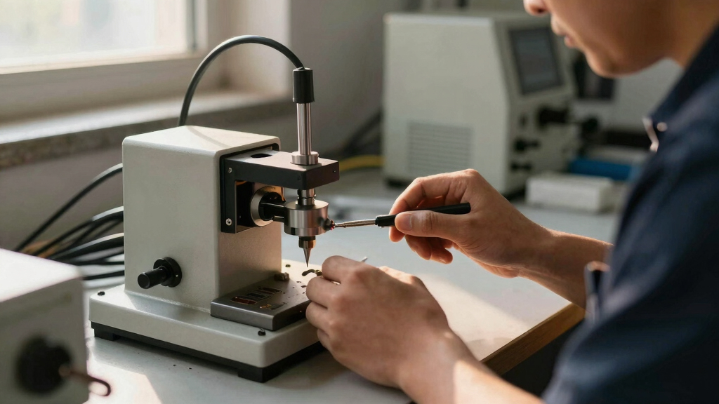 fiber optic polishing machine