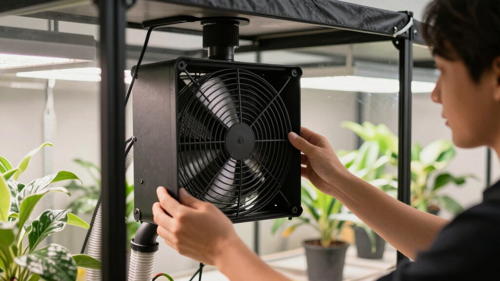 best air exchange setup for grow tents