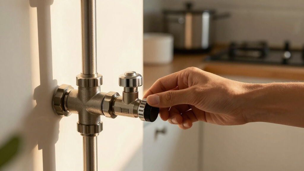 smart shutoff valve with manual override