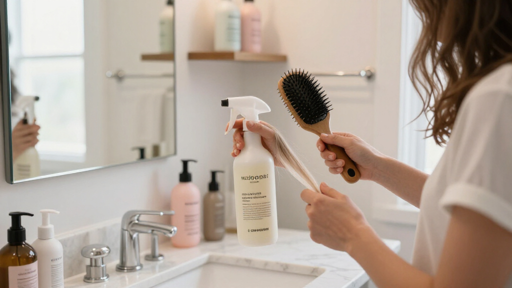 hair care products for school mornings
