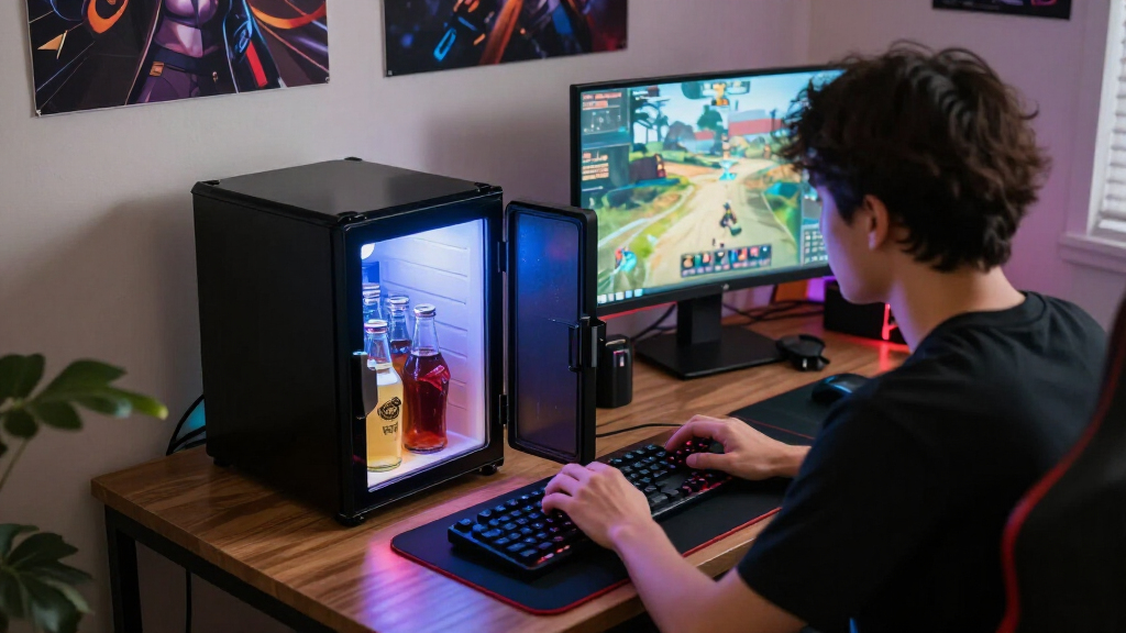 best mini fridges for gaming rooms