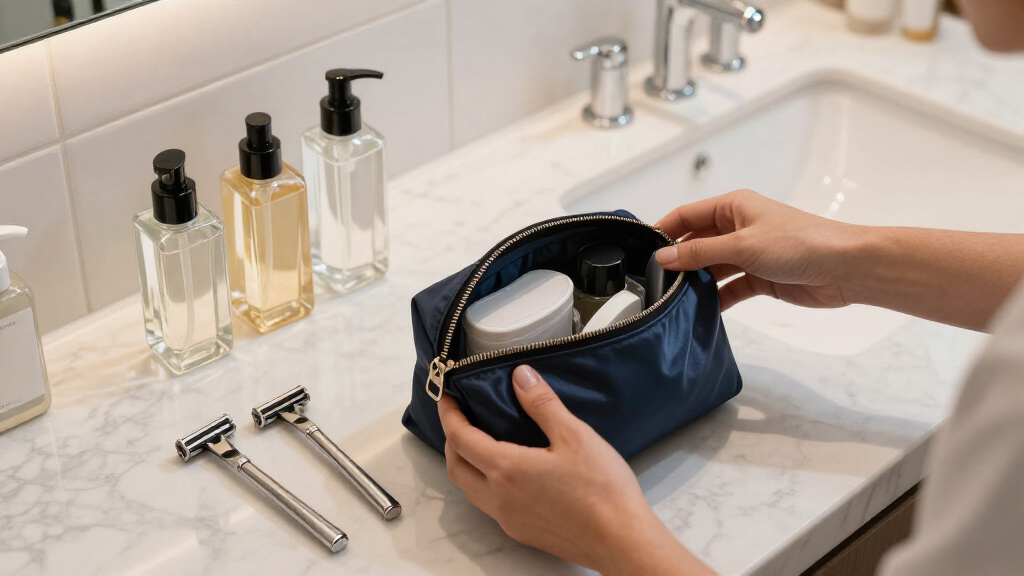 luxury toiletry bags on amazon